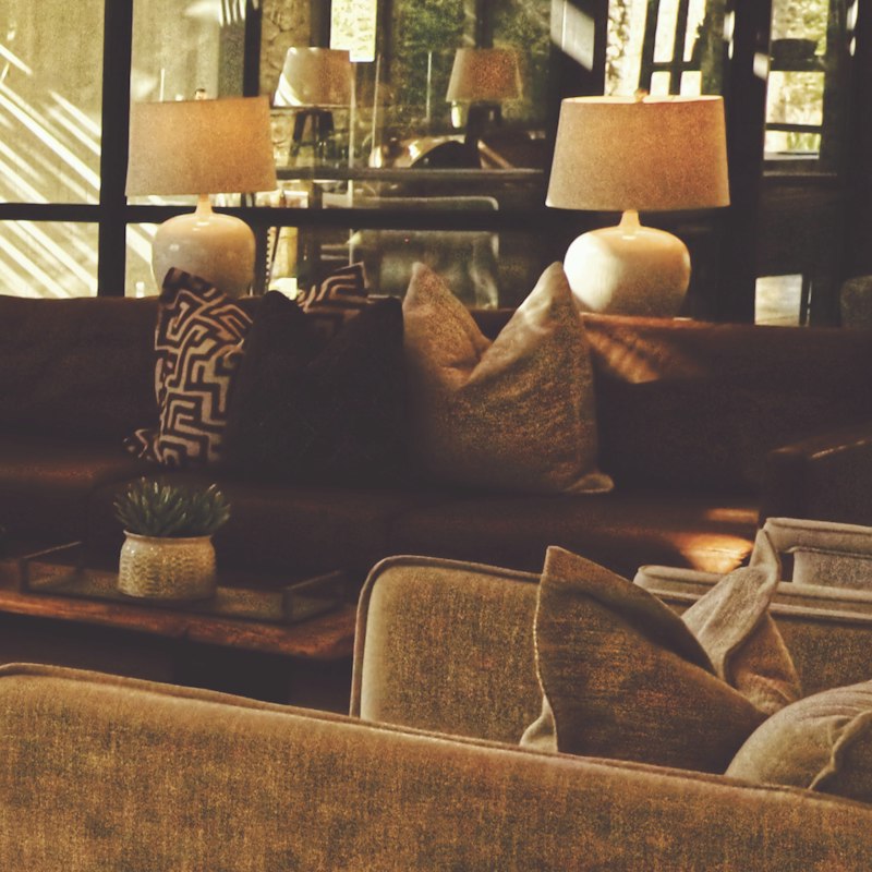 Set 2 Perne Velvet Mocha